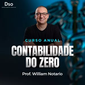 Imagem de capa para o Curso online DsoContábeis - Contabilidade do Zero - Prof. William Notario