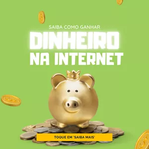Imagem de capa para o Ebook 21 ideias para ganhar dinheiro na internet agora