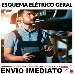 Imagem de capa para o Ebook Esquema Elétrico Completo do Gol Quadrado
