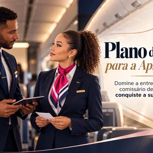 Curso PREPARAÇÃO PARA ENTREVISTA DE COMISSÁRIO(A) DE BORDO