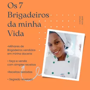 Imagem de capa para o Ebook Os 7 Brigadeiros da Minha Vida 