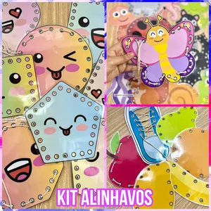 Imagem de capa para o Ebook KIT ALINHAVOS