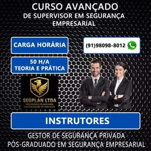 Imagem do curso Curso Avançado de Supervisor de Segurança Empresarial 50 h/a 