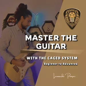 Cover image for Online course Complete Guitar Course: From Beginner to Advanced with the CAGED System