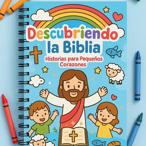 Imagen de portada para Ebook Aventuras Bíblicas para Colorear: Enseñanzas para los Más Pequeños
