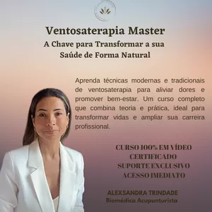 Imagem do curso Ventosoterapia Master: A chave para ter mais saúde de forma natural 