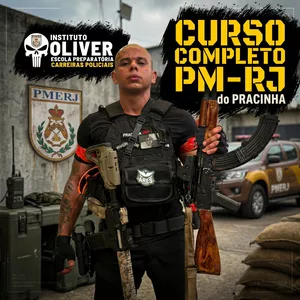Imagem do curso 👮‍♂️Preparatório Completo PM-RJ - PRACINHA 👮‍♂️- Instituto Óliver 
