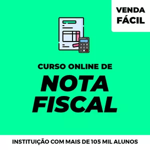 Imagem de capa para o Curso online Curso de Nota Fiscal