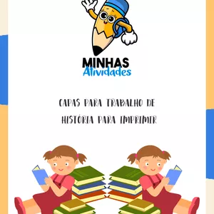 Imagem de capa para o Ebook Capas para Trabalho de História para Imprimir