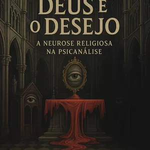 Imagem de capa para o Ebook Livro digital "Entre Deus e o Desejo A fé como sintoma. A culpa como gozo. O desejo como travessia." por Filosofia Cultura Política