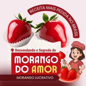 Imagem de capa para o Ebook Desvendando o Segredo do Morango do Amor