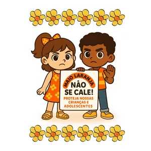 Imagem de capa para o Curso online Painel em PDF Maio Laranja 