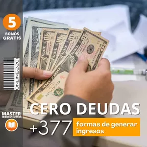 Imagen de portada para Ebook CERO  DEUDAS +377  FORMAS  DE  GENERAR  INGRESOS