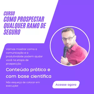 Imagem do curso Curso: Como prospectar qualquer ramo de seguros