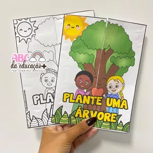 Imagem de capa para o Ebook Lapbook- Dia da Árvore