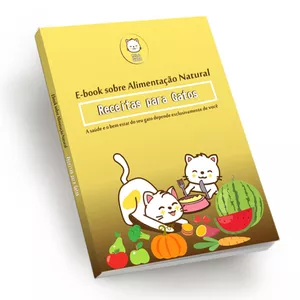 Imagem do curso E-book Alimentação Natural para Gatos