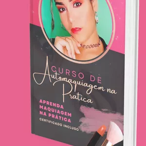 Imagem de capa para o Ebook Curso Automaquiagem na Pratica 