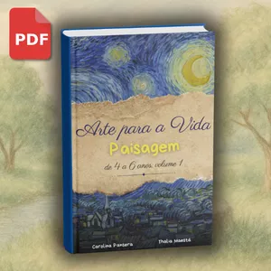 Imagem de capa para o Ebook Arte para a Vida, 4-6 anos