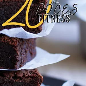 Imagem de capa para o Ebook 20 Receitas de Doces Fitness