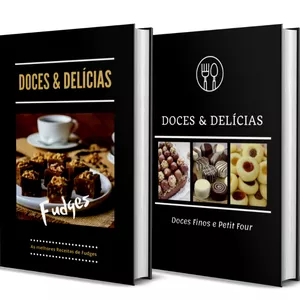 Imagem de capa para o Ebook Doces & Delícias 