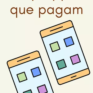 Imagem de capa para o Ebook Top apps que pagam