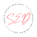 SED Stitching Studio logo