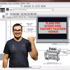 Imagem de capa para o Curso online Treinamento Plano Pro Rockwell Automation