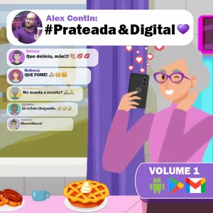 Imagem de capa para o Curso online Prateada e Digital Vol. 1: E-mails, Segurança e Apps em seu Celular
