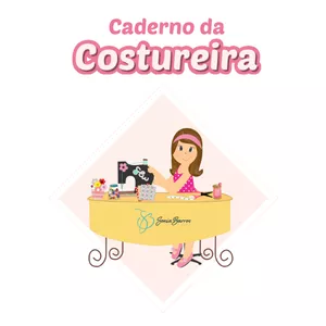 Imagem de capa para o Ebook Caderno da Costureira