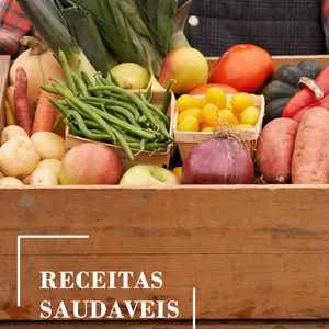 Imagem de capa para o Ebook Receitas Saudáveis