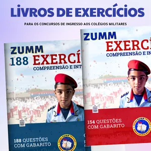 Imagem de capa para o Ebook Livro de exercícios Zumm Português I e II 