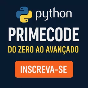 Imagem do curso Python PrimeCode – Do Zero ao Avançado 