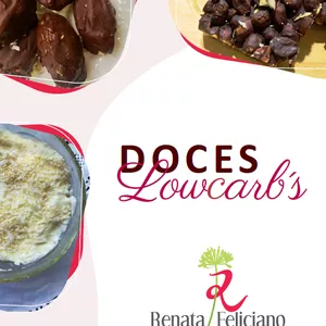 Imagem de capa para o Ebook Doces Lowcarb´s 