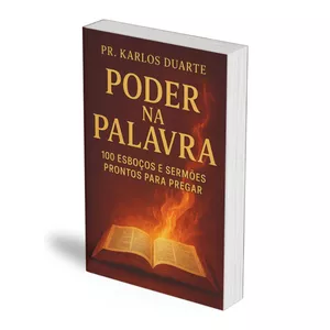 Imagem do curso Poder na Palavra: 100 Esboços e Sermões Prontos para Pregar