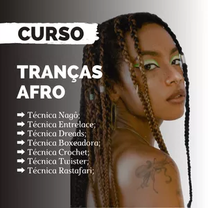 Imagem de capa para o Curso online Curso Online de Tranças Afro