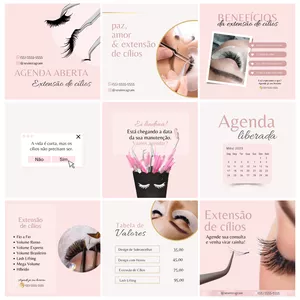 Imagem de capa para o Curso online Combo Pack Extensão de Cílios 