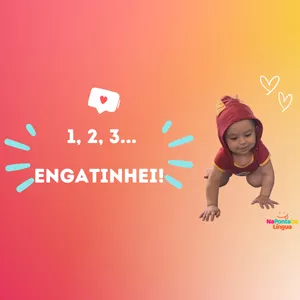 Imagem de capa para o Curso online 1, 2, 3 ... Engatinhei!