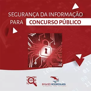 Imagem de capa para o Curso online Segurança da Informação para Concurso Público - Sylvio Rodrigues