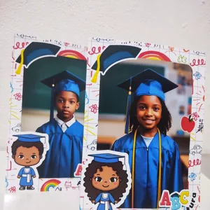 Imagem de capa para o Ebook 🖼 PORTA-RETRATO EDITÁVEL PERSONALIZADO – FORMATURA 🎓💫