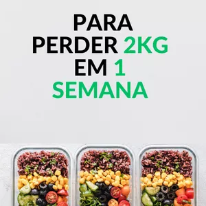 Imagem de capa para o Ebook 42 Receitas para perder 2KG EM 1 SEMANA
