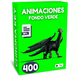 Imagen de portada para Curso online 400 Animaciones Fondo Verde