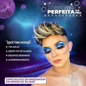 Imagem de capa para o Curso online Maquiagem Perfeita 2.0 Pro