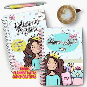 Imagem de capa para o Ebook Planner  da Professora 2025: Majestade em Sala de Aula