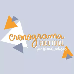 Imagem de capa para o Ebook Cronograma de estudos - Foco Total