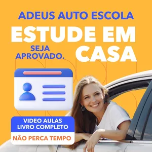 Imagem do curso Economize até 40% no valor total da sua CNH estudando em casa.