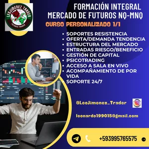 Imagen de portada para Curso online FORMACIÓN INTEGRAL DE TRADING DE FUTUROS NASDAQ