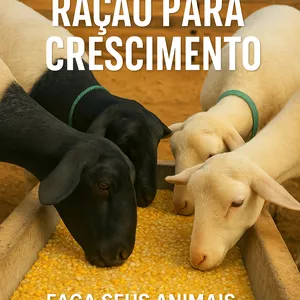 Imagem de capa para o Ebook 5 receitas de ração para ovelhas 