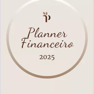 Imagem de capa para o Ebook Planner Financeiro 2025 (Digital)