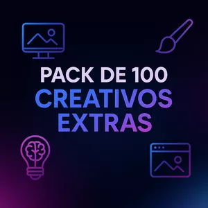 Imagen de portada para Curso online Pack de 100 creativos extras