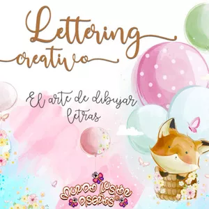 Imagen de portada para Ebook Libro Lettering Creativo